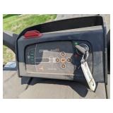 Crown PE 4500-80 8,000 lb. Rider Electric Pallet Jack with Charging Unit