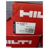 HILTI (3) Boxes KH3/8" x 5" Screws