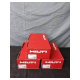 HILTI (3) Boxes KH3/8" x 5" Screws