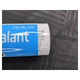 Lot of 60 CRL Black Silicone Sealant Cartridges