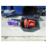Craftsman trim chainsaw in case. Tested & works. As shown.