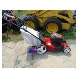 Craftsman self propelled mower with bag. Lightly used. Tested & works. As shown.