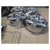 Qty of 4 18" Ford aluminum rims. 6 x 135. 2004-2020. As shown