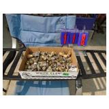 Flat of brass connectors. As shown.