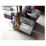 Shallow well pump & car radio. As shown.