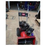Toro 5/21 snow blower. Good used condition. Tested & works. As shown.