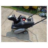 MTD snow thrower. Good overall condition. Tested & works. Does need oil cap. As shown.