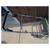 John Deere 5 speed self propelled. Electric start only. Needs battery & charger. Fires on ether. Won