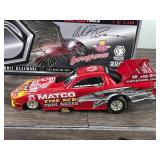 2001 NHRA Matco Tools Whit Bazemore Pontiac 1:24 Scale die cast funny car