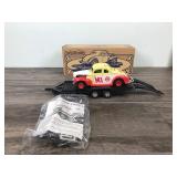 1996 ERTL Collectibles 1940 Ford Coupe w/trailer 1:25 scale die cast coin bank