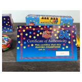 1999 Nascar Racing Champions 2 Car Set Ernie Irvan Grand Prix #36 / M&M’s 1:24 scale die cast stock cars