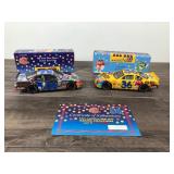 1999 Nascar Racing Champions 2 Car Set Ernie Irvan Grand Prix #36 / M&M’s 1:24 scale die cast stock cars