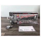 2001 NHRA Matco Tools Super Nationals May 17-20 2001 Top Fuel Dragster 1:24 scale die cast