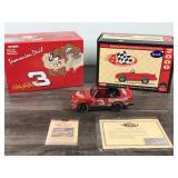 2000 Nascar Action Dale Earnhardt #3 Monte Carlo GM Goodwrench Service Plus / Taz / No Bull 1:25 scale die cast coin bank pedal car