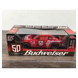 1998 Nascar Racing Champions Ricky Craven #50 / Budweiser 1:24 scale die cast stock car