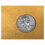 1962 Franklin Silver Half Dollar
