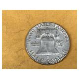 1962 Franklin Silver Half Dollar