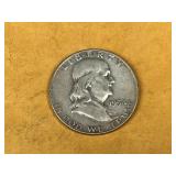 1954 Franklin Silver Half Dollar