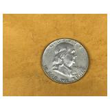 1954 Franklin Silver Half Dollar