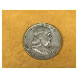 1957 Franklin Silver Half Dollar
