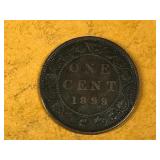 1899 Canada One Cent Coin