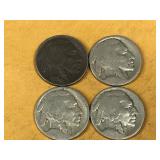 4 - Buffalo Head Nickels