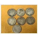 7 - Silver dimes