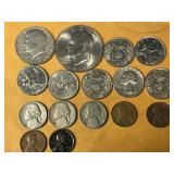 Lot of 16 Coins