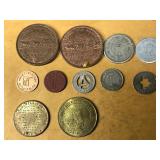 Lot of Tokens - Play Money - Souvenir Coins
