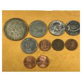 Lot of 10 coins