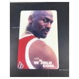 Michael Jordan LDDS World Com Calling Card 4.5” across x 6.75” tall