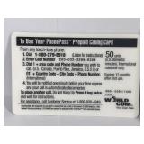 Michael Jordan LDDS World Com Calling Card 4.5” across x 6.75” tall