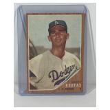 1962 Topps Sandy Koufax Baseball Card #5
