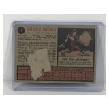 1962 Topps Roger Maris Baseball Card #1