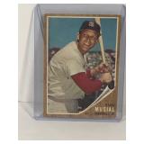 1962 Topps Stan Musical Baseball Card #50