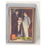 1962 Topps Baseball Card Babe Ruth Special Babe Joins Yanks #136