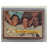 1962 Topps Baseball Card World Series The New World Champs The Winners Celebrate #237