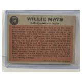 1962 Topps Baseball Card The Sporting News National League All-Star Willie Mays #395