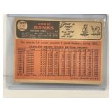 1966 Topps Baseball Card Ernie Banks #110
