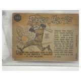 1960 Topps Baseball Card Sport Magazine 1960 All-Star Selection Roger Maris #565