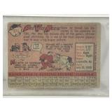 1958 Topps Baseball Card Pee Wee Reese #375