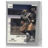 2002 UpperDeck Football Card Marshall Faulk MVP Performers Card #TT-10