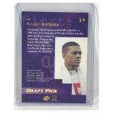 1997 Playoff Corporation Reidel Anthony First & Ten Football Card #14