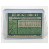 1977 Topps Baseball Card George Brett A.L. All-Stars #580