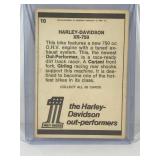 1972 DONRUSS Motorcycle TRADING CARD #10 Harley-Davidson XR-750