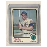 1973 Topps Baseball Card Willie Mays #305