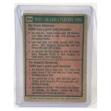 1975 Topps Baseball Card 1966 Most Valuable Players Frank Robinson & Bob Clemente #204