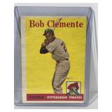 1958 Topps Baseball Card Bob Clemente #52