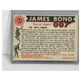 1965 Glidrose Productions James Bond Secret Agent 007 - Dr. NO’s Finish #17 Collector Card