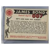 1965 Glidrose Productions James Bond Secret Agent 007 - 007’s Luck runs out, Almost! #11 Collector Card